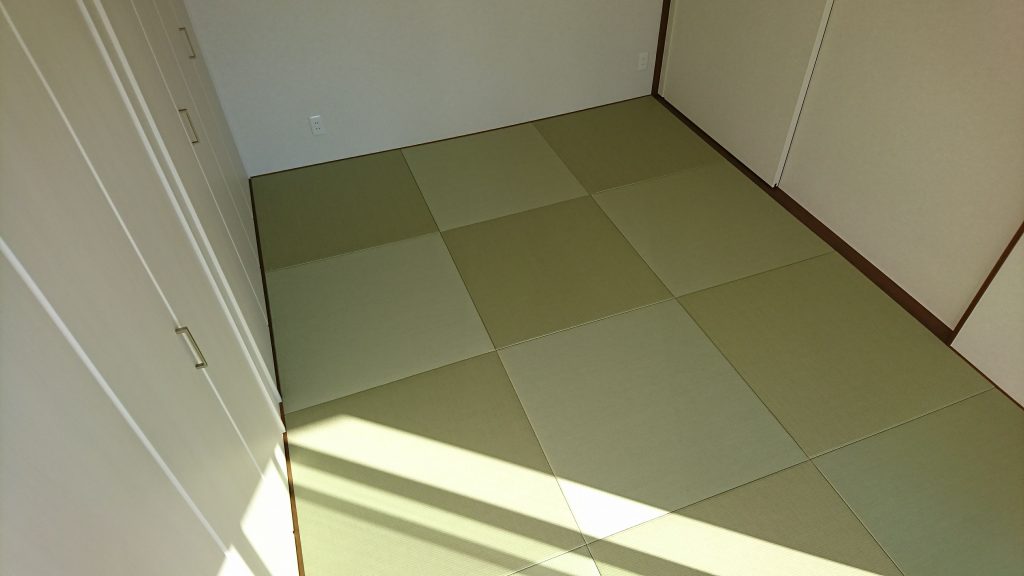 和室の琉球畳の写真